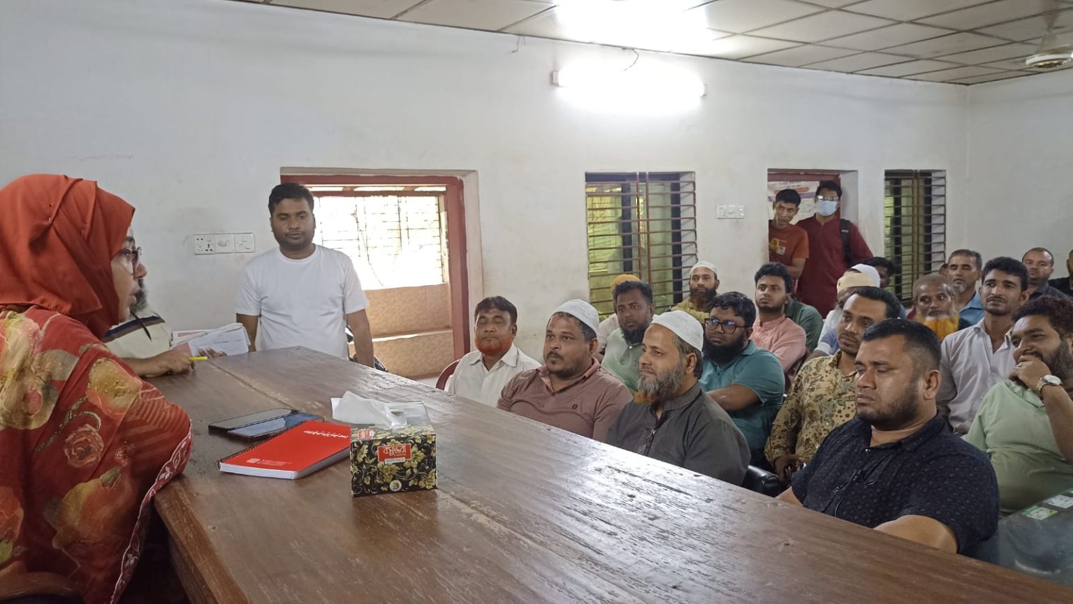 এখন থেকে নিমসার বাজারে রশিদের মাধ্যমে সবজি ক্রয় বিক্রয় করতে হবে