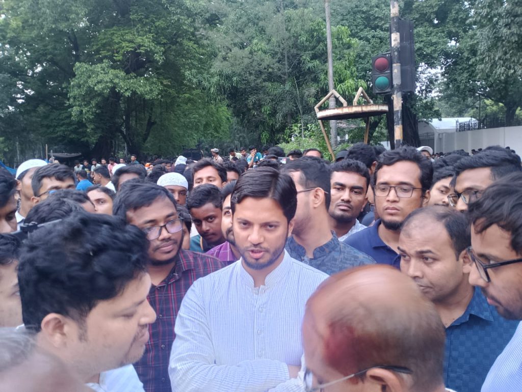 জগন্নাথ বিশ্ববিদ্যালয় শিক্ষার্থীদের সাথে উচ্চ শিক্ষার নামে প্রতারণা করা হয়- শিবির সভাপতি জাহিদুল