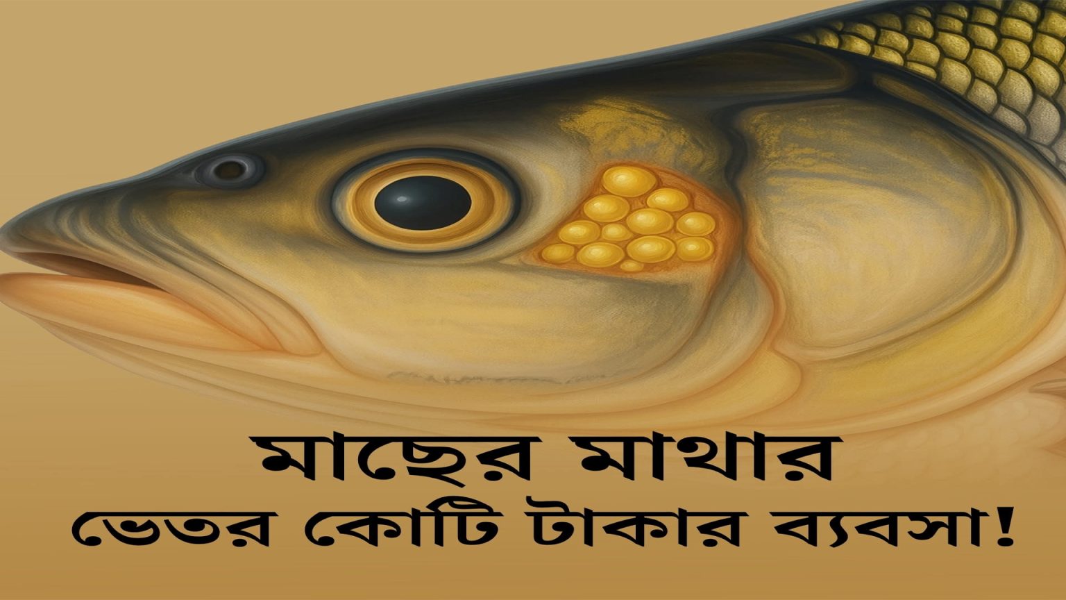 মাছের মাথার থেকে কোটি কোটি টাকা আয়