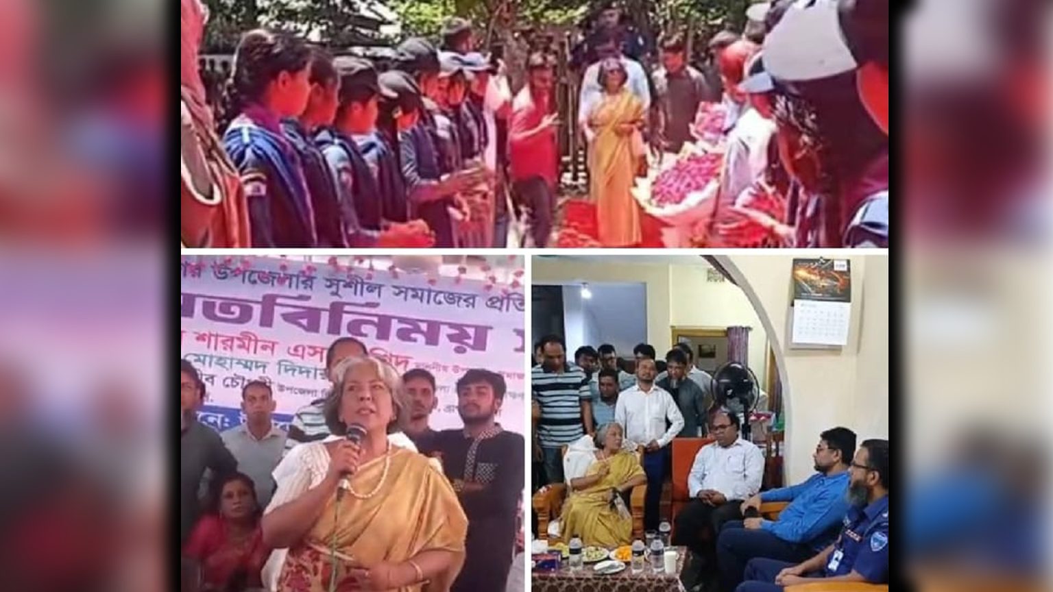 উপদেষ্টা আগমনে শিক্ষার্থীদের রাস্তায় দাঁড় করিয়ে রাখা অভিযোগ