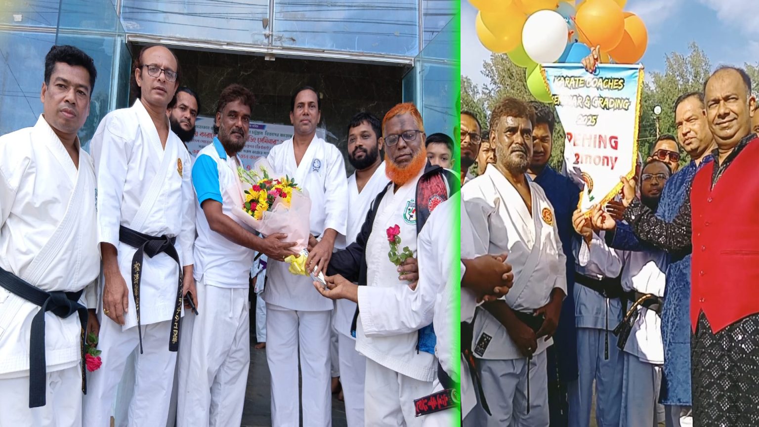 বাংলাদেশ সোতোকান কারাতে দো এসোসিয়েশন কিউখাইর এর ২য় সেমিনার ও কোচেস গ্রেডিং ২০২৫