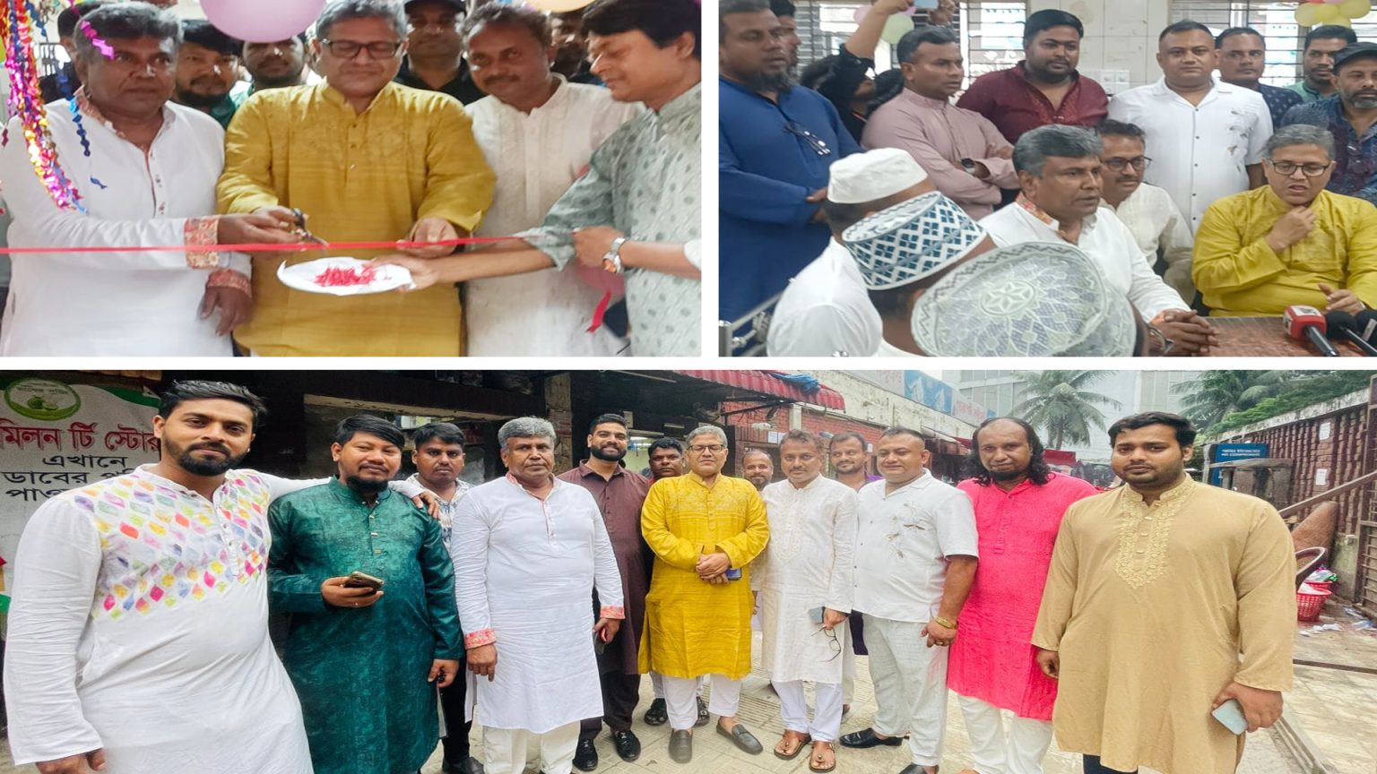 এয়ারপোর্ট রেস্টুরেন্টের উদ্বোধন করেন কৃষকদলের সাধারণ সম্পাদক শহিদুল ইসলাম বাবুল