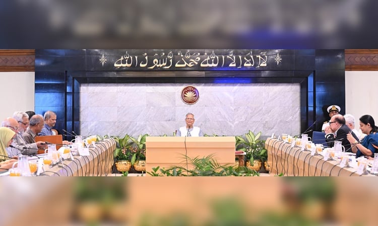 উপদেষ্টা পরিষদের বৈঠক অনুষ্ঠিত