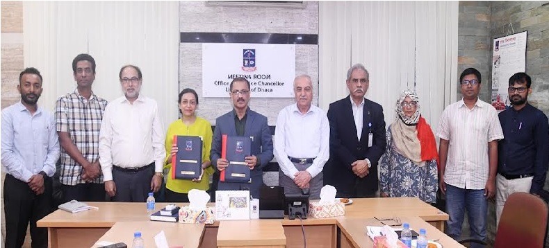 আন্তর্জাতিক সহযোগিতা জোরদারে ঢাকা বিশ্ববিদ্যালয়ে দুই সমঝোতা স্মারক স্বাক্ষর