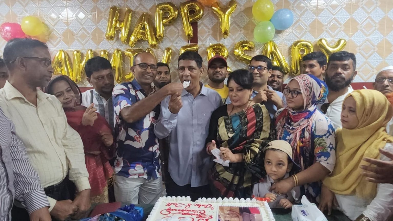 কৃষকদলের ঢাকা মহানগর উত্তরের আহবায়ক আসজাদুল আরিশ ডল এর বিবাহ বার্ষিকী সম্পন্ন –