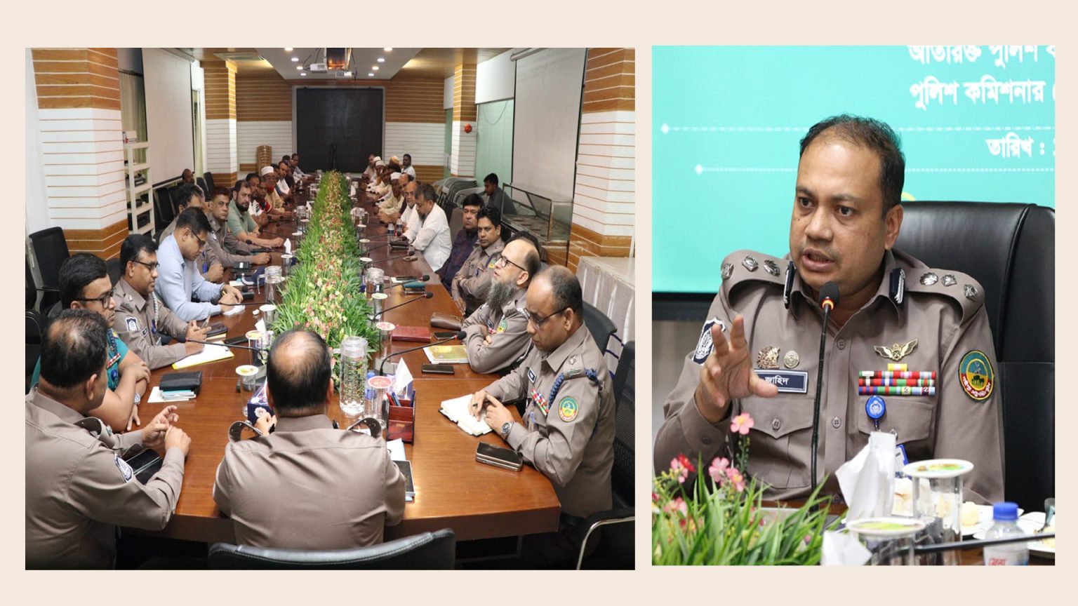 গাজীপুর মেট্রোপলিটন এলাকার বাস মালিক সমিতি ও শ্রমিক ইউনিয়নের সম্মানিত সদস্যদের সাথে মতবিনিময় সভা
