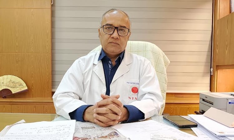 নিউরোসায়েন্সেস হাসপাতালে চালু হচ্ছে এআই পদ্ধতির চিকিৎসা সেবা : নিন্স পরিচালক