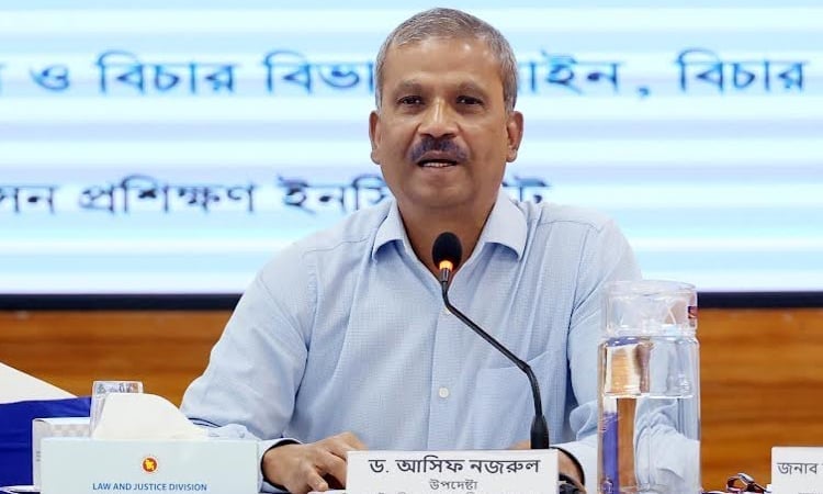 রায়ের পর সন্তোষ প্রকাশ করলেন আইন উপদেষ্টা