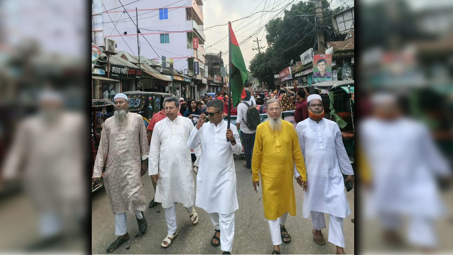 নবীনগর উপজেলা ও পৌর মহিলা দলের উদ্যোগে র্যালি ও আলোচনা সভা