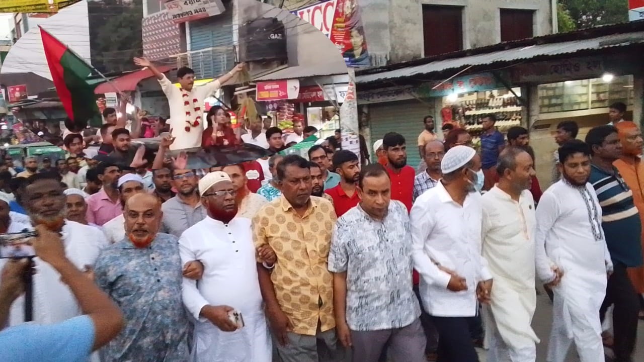 শেরপুরে জেলা বিএনপির উদ্যোগে জাতীয় বিপ্লব ও সংহতি দিবসে বিশাল শোডাউন