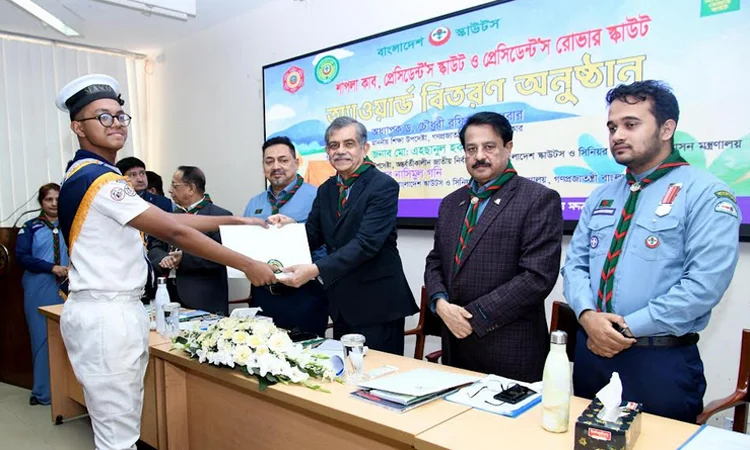 জুলাই গণঅভ্যুত্থানে স্কাউটদের আত্মত্যাগ নতুন বাংলাদেশ নির্মাণের প্রেরণা : শিক্ষা উপদেষ্টা