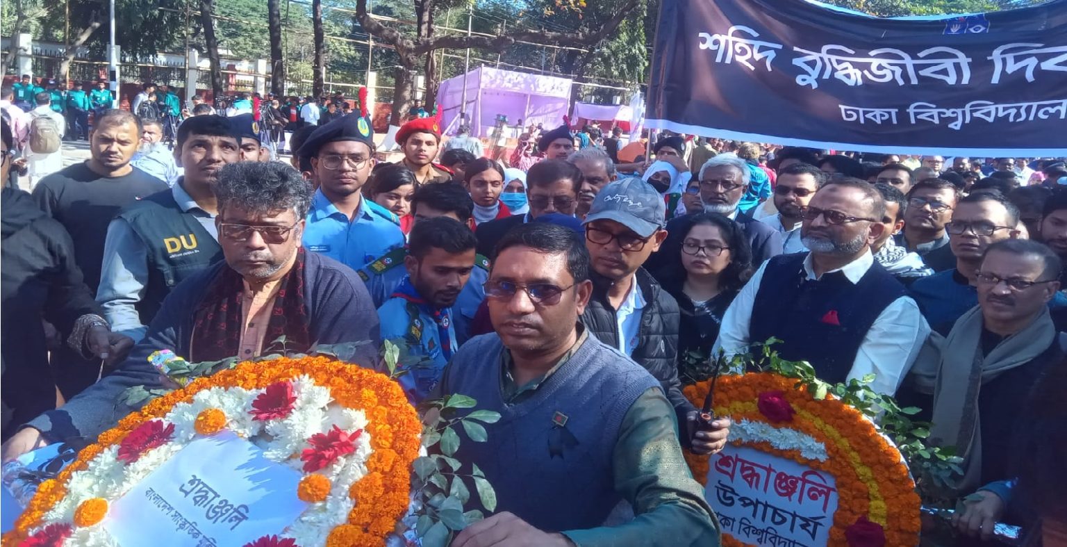 শহীদ বুদ্ধিজীবী দিবসে সরকারী ছুটির দাবি মুক্তিজোটের