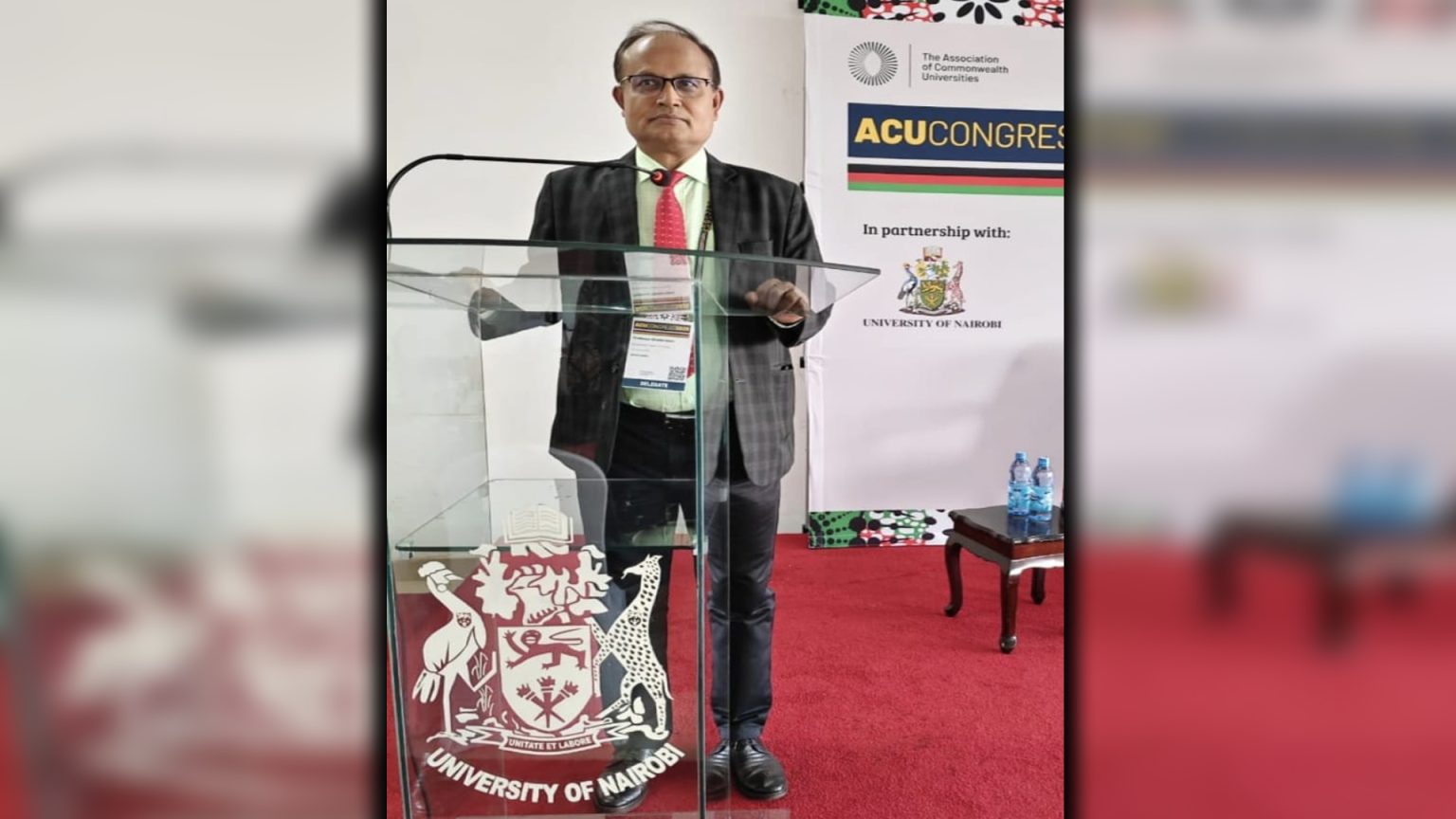 কেনিয়ায় ACU আন্তর্জাতিক সম্মেলনে অংশগ্রহণ শেষে দেশে ফিরেছেন বাউবি উপাচার্য