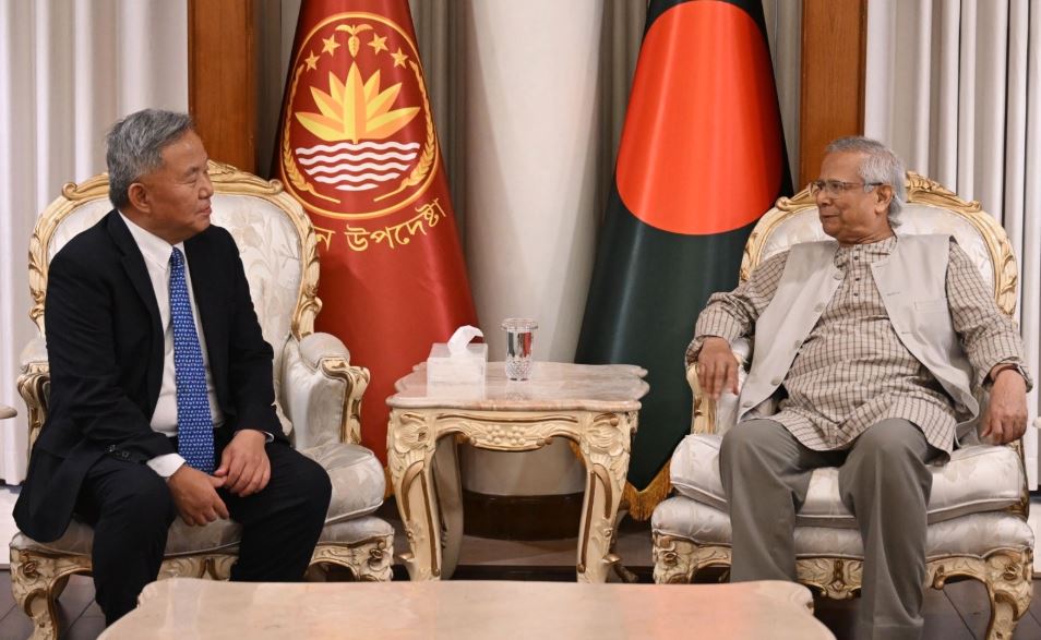 প্রধান উপদেষ্টার সঙ্গে দক্ষিণ কোরিয়ার রাষ্ট্রদূতের বিদায়ী সাক্ষাৎ