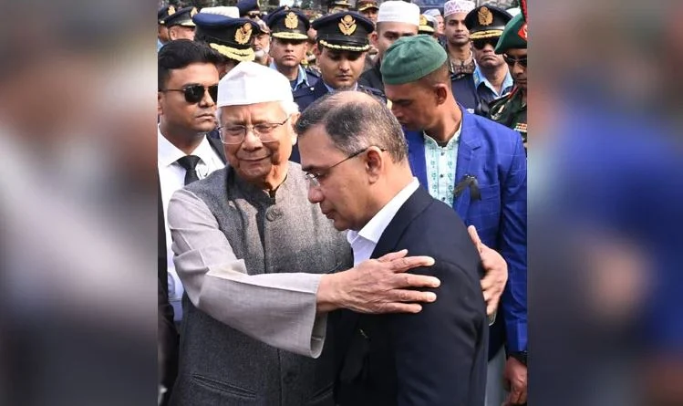 তারেক রহমানকে সান্ত্বনা দিলেন প্রধান উপদেষ্টা