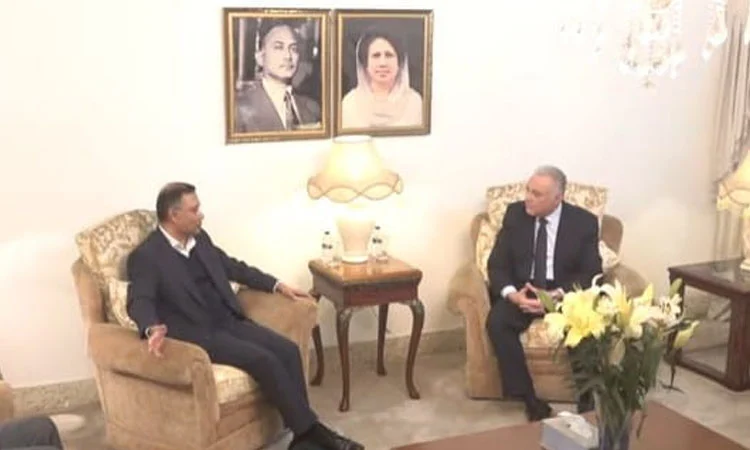 তারেক রহমানের সঙ্গে মিশরের রাষ্ট্রদূতের সৌজন্য সাক্ষাৎ