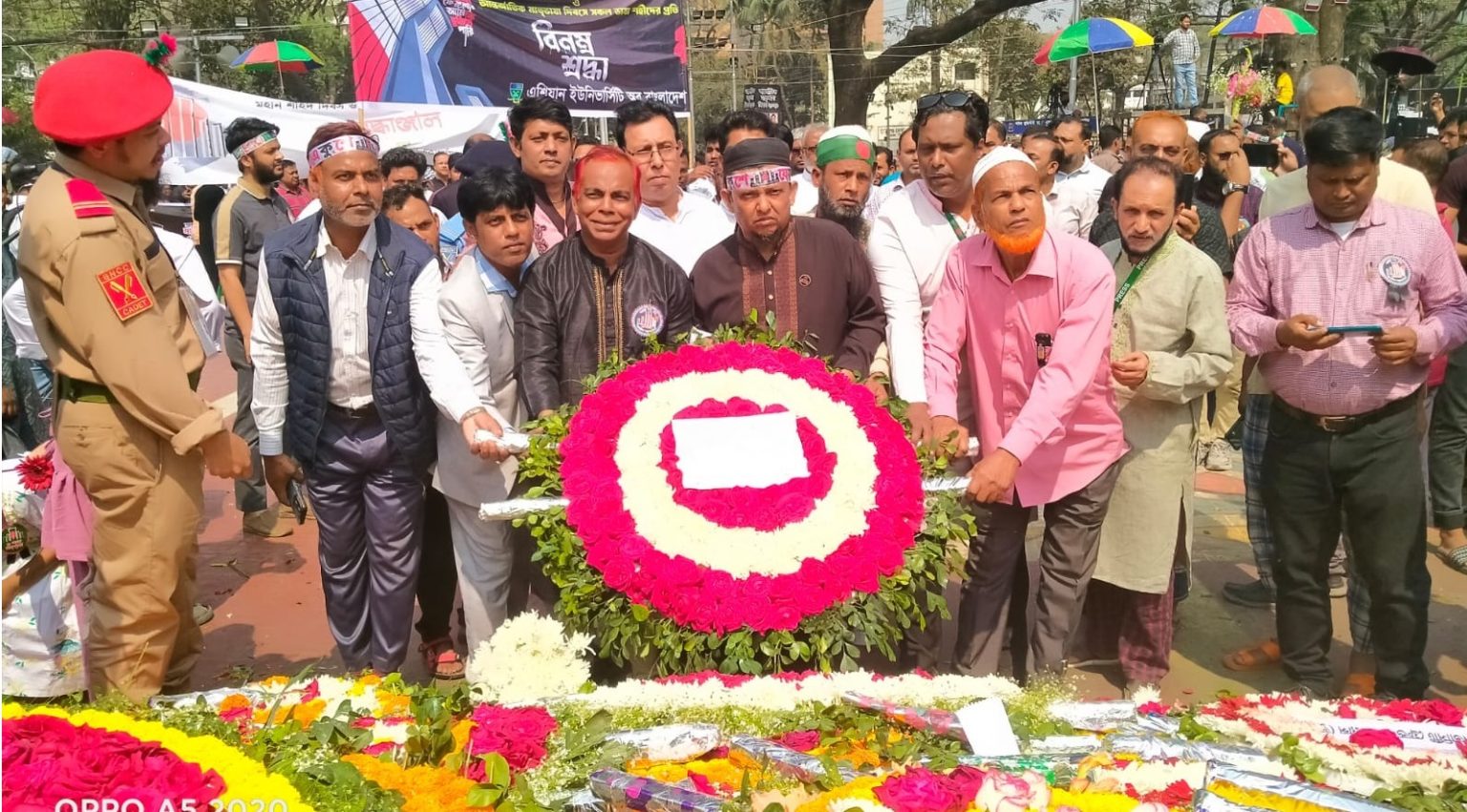 মাতৃভাষা দিবসে ভাষা শহীদদের প্রতি সাংবাদিক সুরক্ষা ও কল্যাণ ফাউন্ডেশনের বিনম্র শ্রদ্ধা