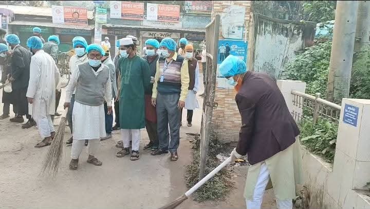 গাইবান্ধা সদর হাসপাতালে পরিচ্ছন্ন অভিযান
