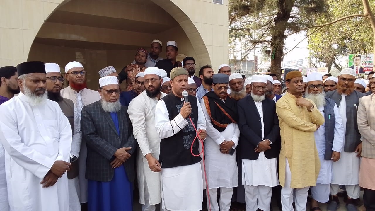 শেরপুর তিন আসনের এমপি প্রার্থী বাদলের প্রথম জানাযার নামাজ অনুষ্ঠিত