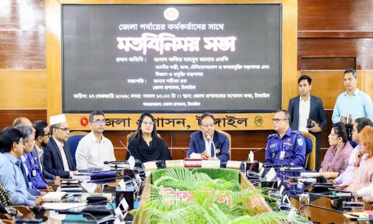 সরকার দুর্নীতিমুক্ত, স্বচ্ছ ও জবাবদিহিমূলক প্রশাসন গড়ে তুলতে বদ্ধপরিকর : তথ্যপ্রযুক্তি মন্ত্রী