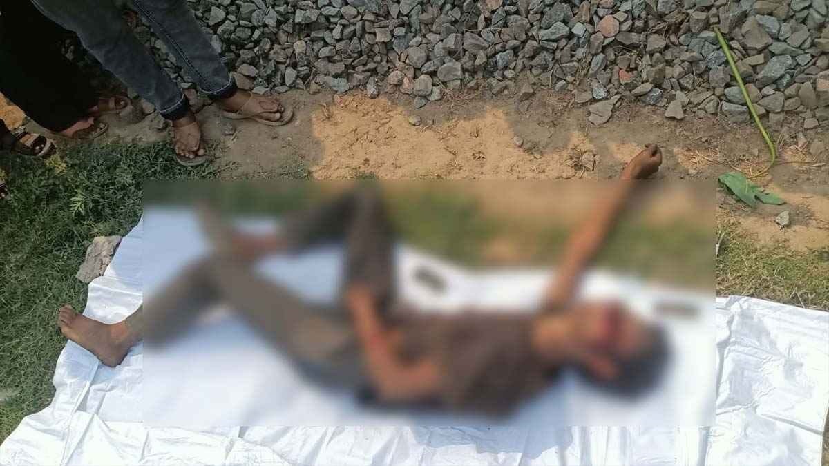 রেল লাইনের পাশ থেকে অজ্ঞাত যুবকের লাশ উদ্ধার করেছে পুলিশ