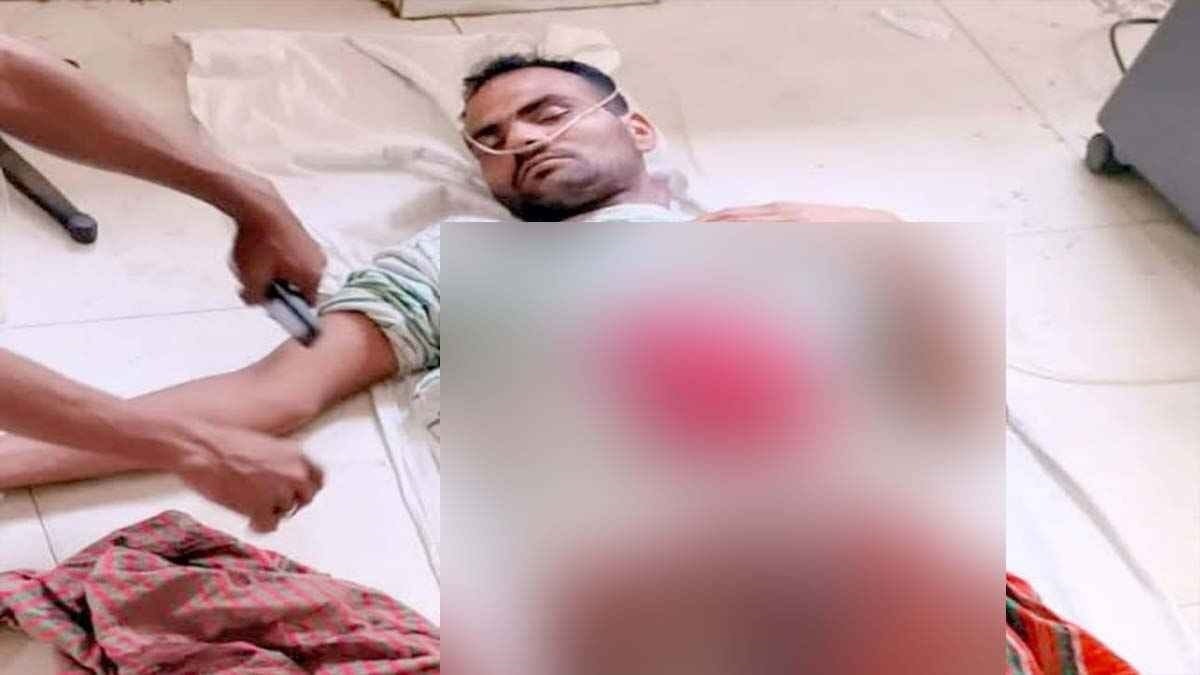 ভারতীয় সীমান্তরক্ষী বাহিনীর গুলিতে আহত বাংলাদেশী যুবক