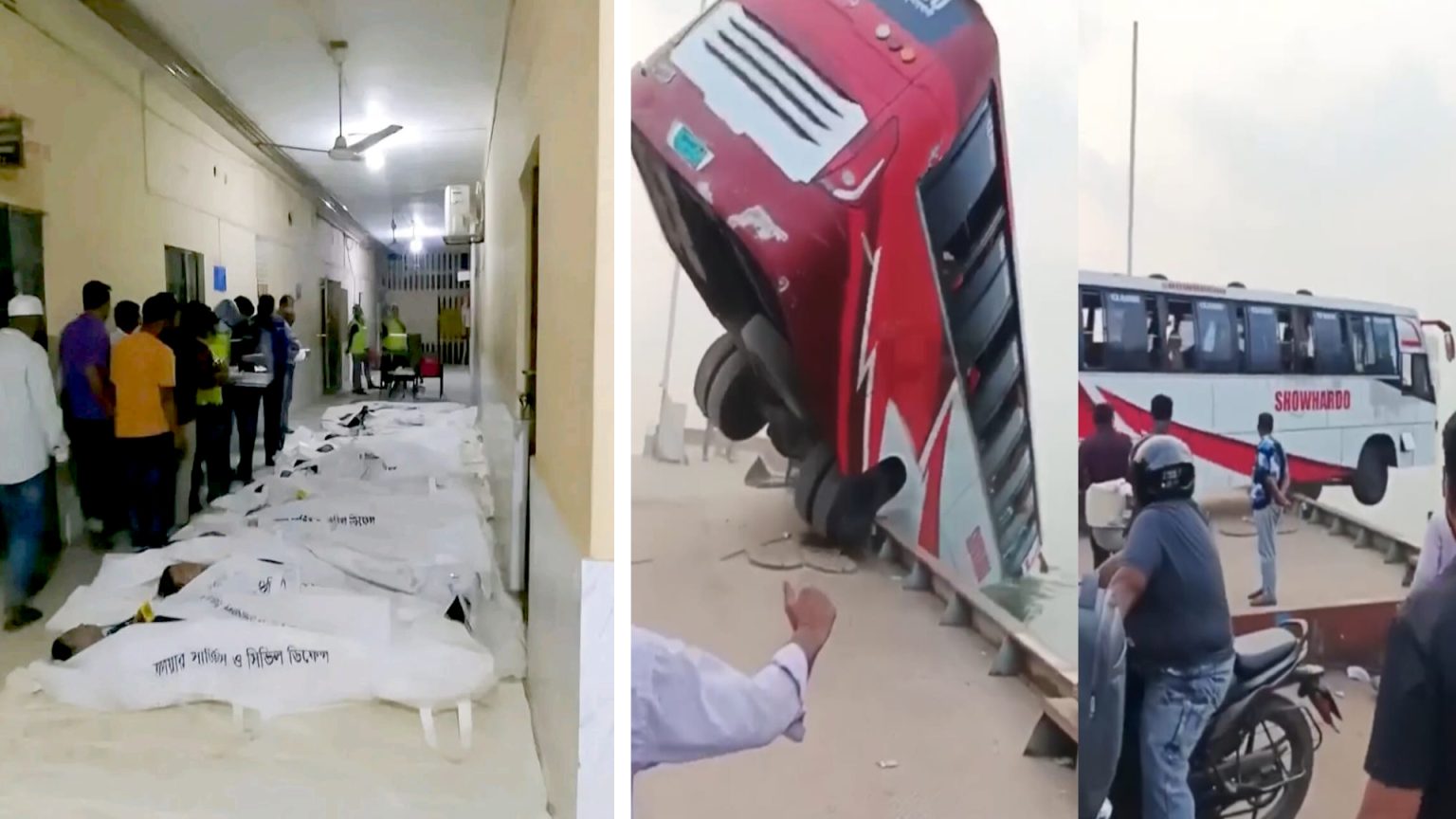 দৌলদিয়া ফেরিঘাট-এ মর্মান্তিক বাস দুর্ঘটনা, ২৩ মরদেহ উদ্ধার, প্রকাশিত হলো নিহতদের তালিকা