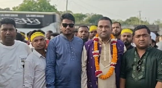 নবীনগরে উপজেলা শ্রমিক দলের আনন্দ মিছিল ও সমাবেশ