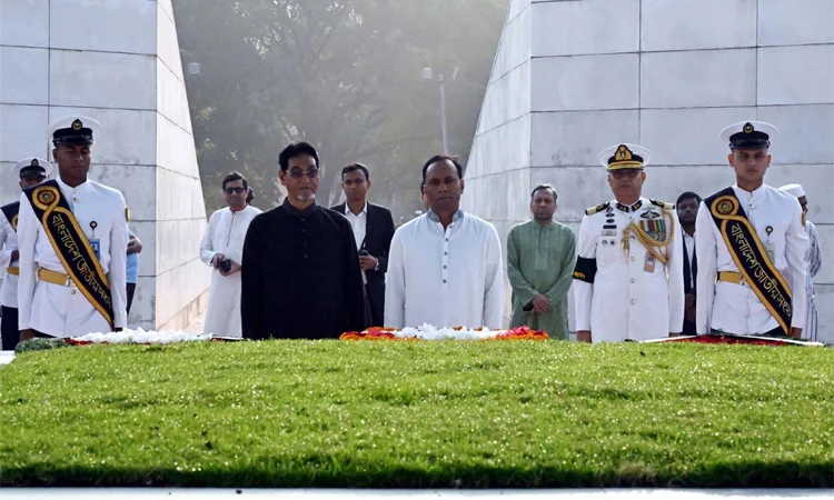 শহীদ জিয়া ও খালেদা জিয়ার সমাধিতে ডেপুটি স্পিকার ও চিফ হুইপের শ্রদ্ধা