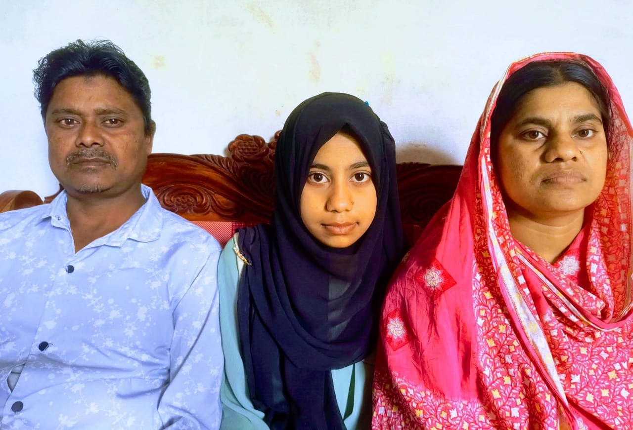 পলাশবাড়ীতে শ্রেষ্ঠ সাফল্যের কৃতিত্ব অর্জন করেছে জান্নাতুন নেছা