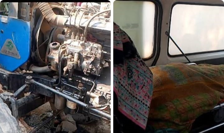 গাইবান্ধায় ট্রাক্টর (কাকড়া) চাপায় গৃহবধূ নিহত