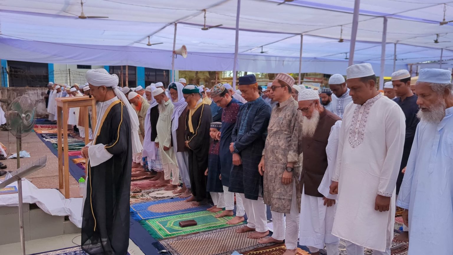 রাঙামাটিতে আনন্দঘন পরিবেশে ঈদ-উল-ফিতর উদ্যাপিত