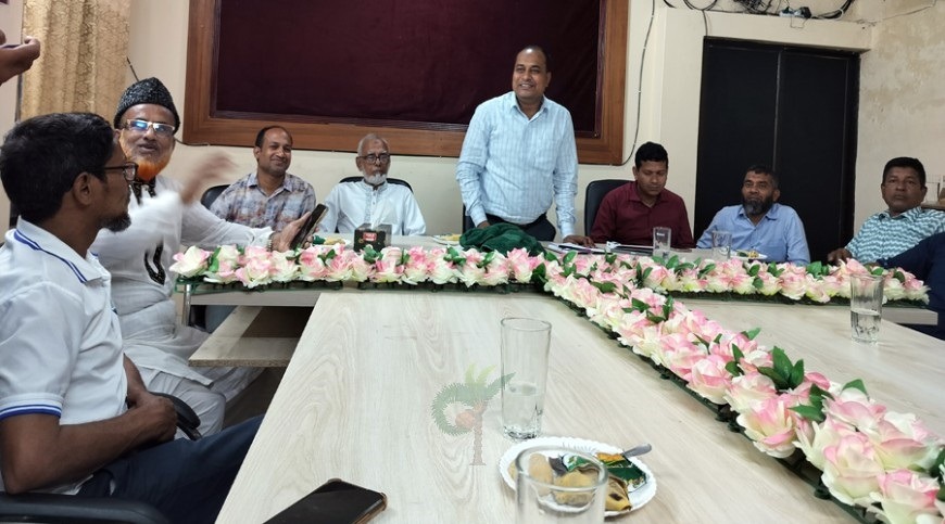 ঝিনাইদহে নবাগত ইউএনও’র সাথে গণমাধ্যম সাংবাদিক দের সাথে মত বিনিময়