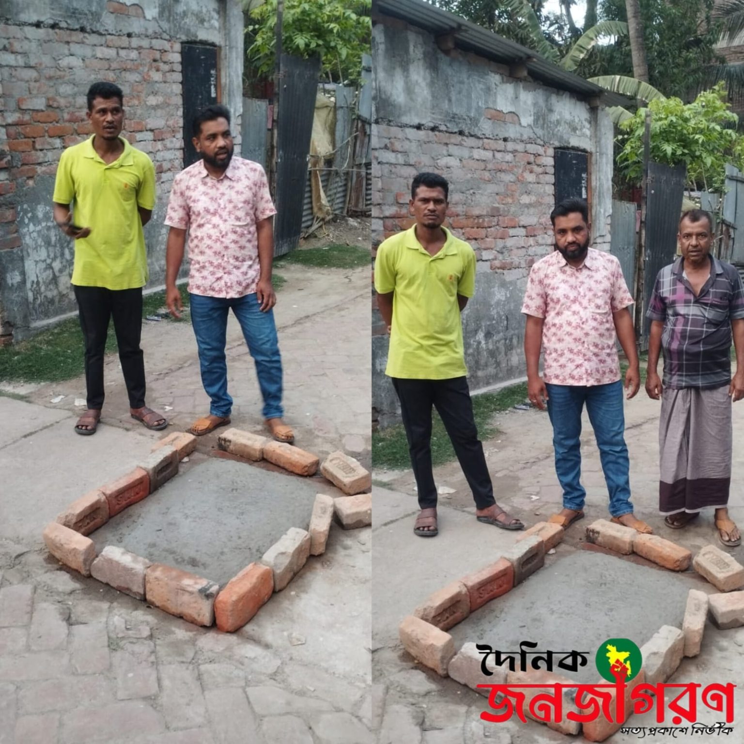 রামনগর মহরের বটতলা এলাকার দীর্ঘদিনের ভোগান্তি শেষ: মেম্বার পদপ্রার্থী গোলাম রব্বানীর উদ্যোগে কালভার্ট মেরামত