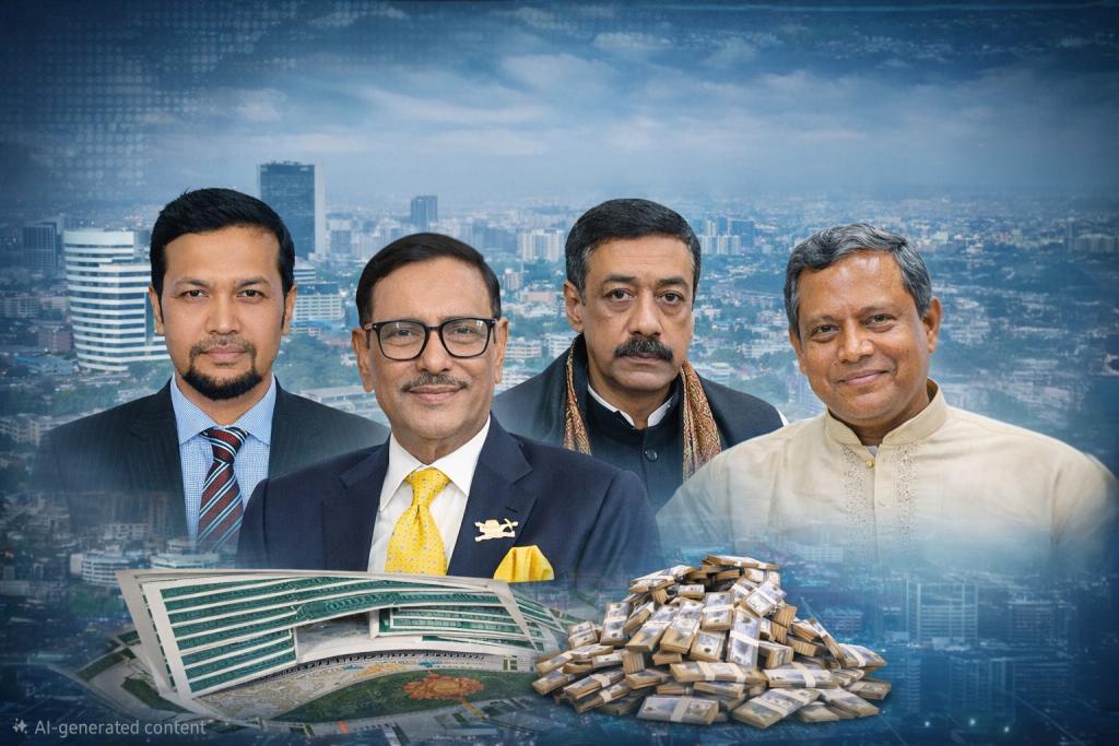 ওবায়দুল কাদের, শামীম ওসমান ও মির্জা আজমের কোম্পানি রেগনাম রিসোর্স লিমিটেডের বিরুদ্ধে কোটি কোটি টাকা লুটপাটের অভিযোগ