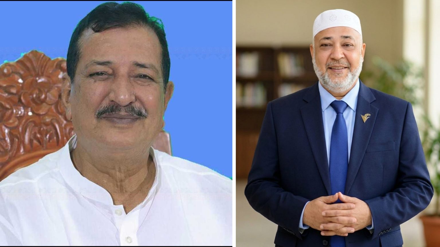 দৌলতপুরের উন্নয়ন ও ভূমি সেবা নিয়ে ভূমি মন্ত্রীর সঙ্গে এমপি বাচ্চু মোল্লার সৌজন্য সাক্ষাৎ