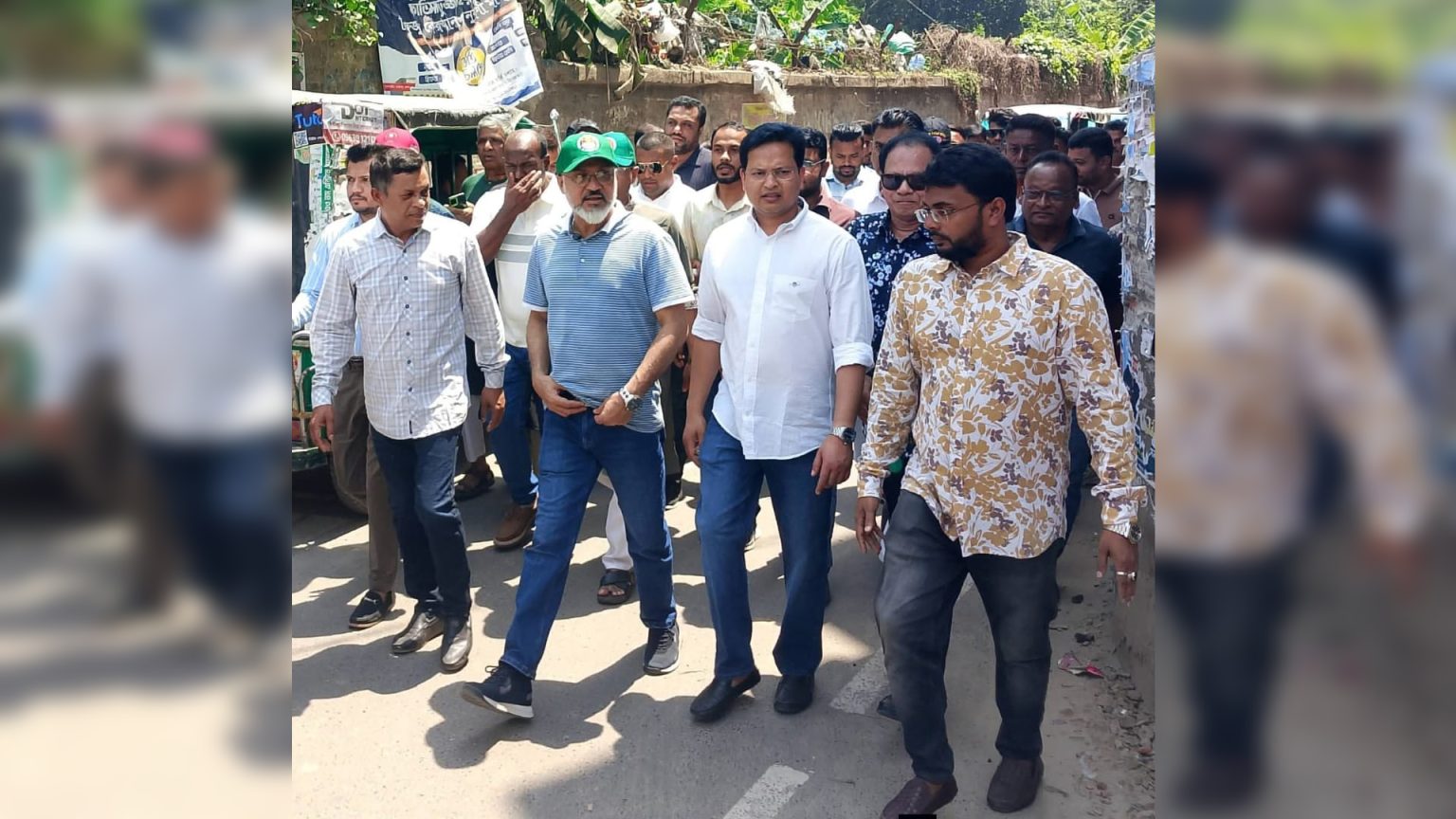 মশক নিধন কর্মসূচি ও নতুন সড়কের ভিত্তিপ্রস্তর স্থাপন, ডিএনসিসির উদ্যোগে উন্নয়ন কার্যক্রম জোরদার
