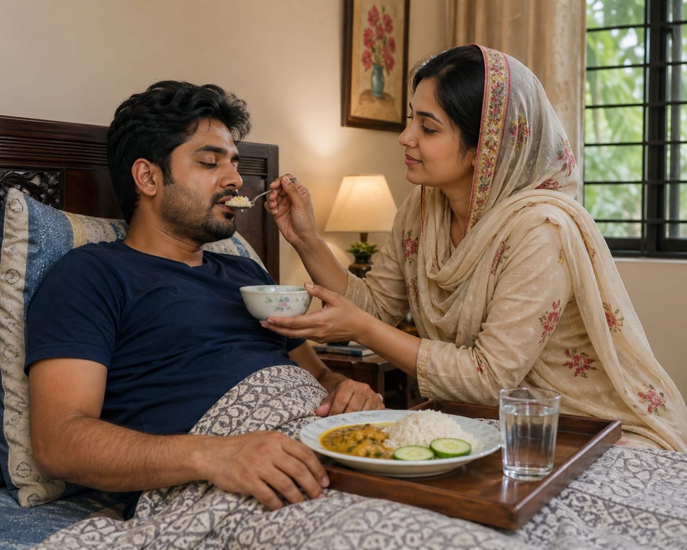 স্বামী সেবা আমাদের সমাজে একটি প্রচলিত দৃশ্য হলো—