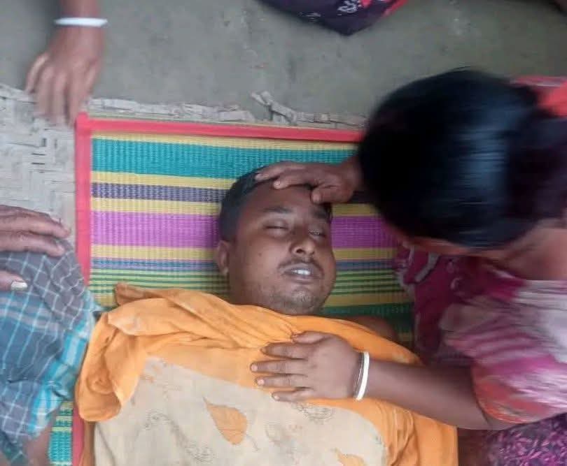 সাঘাটায় ব্যালেন্ডার কাজ করতে গিয়ে বিদ্যুৎস্পৃষ্টে মনা নামের এক যুবকের মৃত্যু!