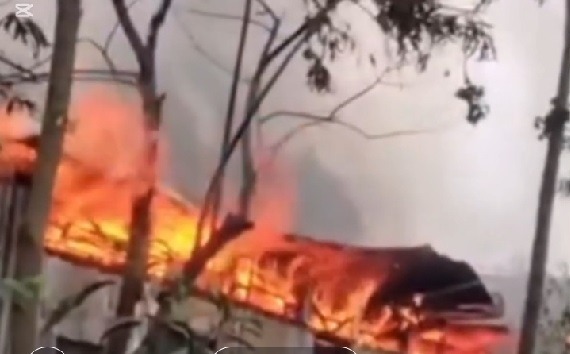 নবীনগরে অগ্নিকাণ্ডে বসতঘর ছাই,লক্ষাধিক টাকার ক্ষয়ক্ষতি