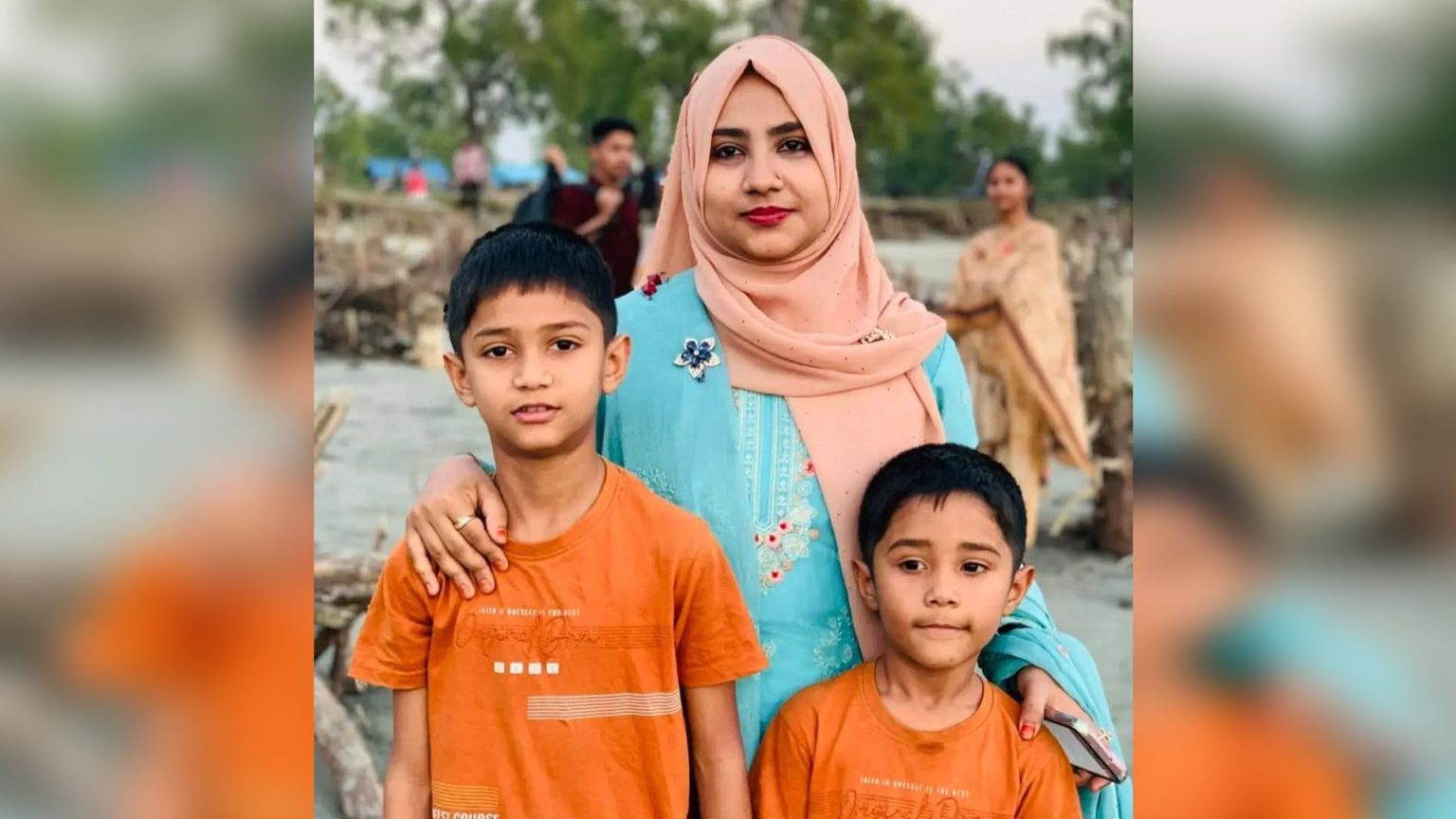দুই বাচ্চাসহ নিখোঁজ নারীর সন্ধান মেলেনি ১ দিনেও