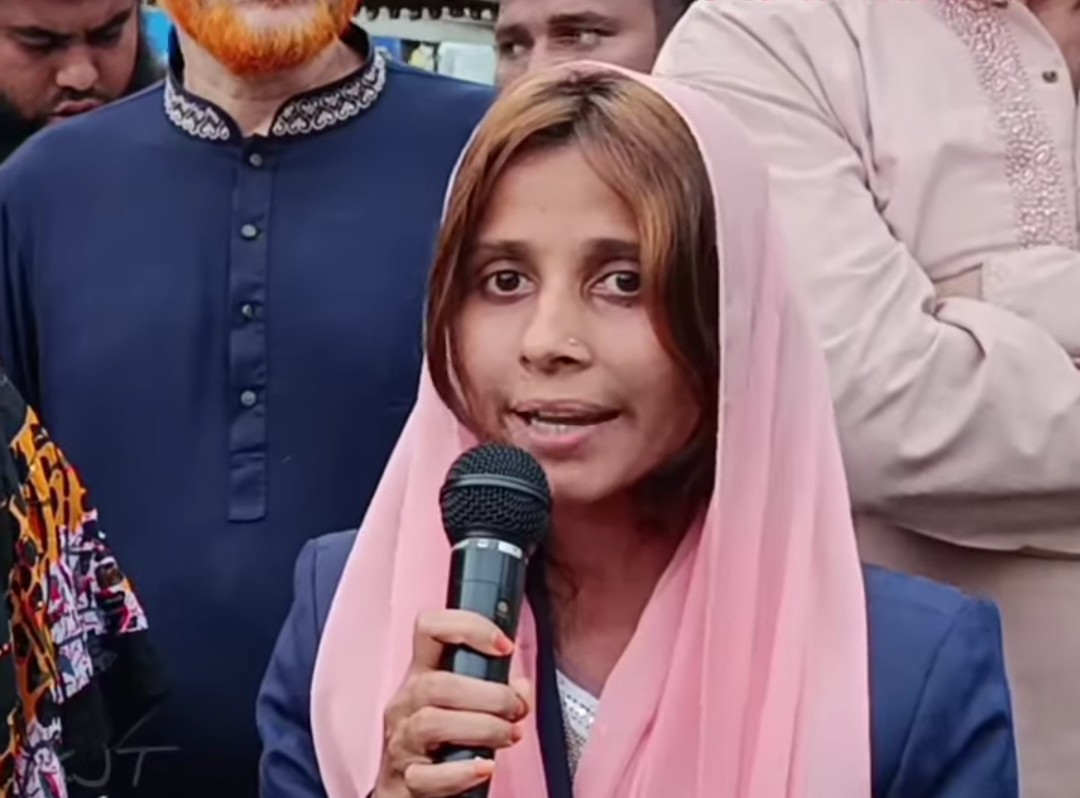 ঠাকুরগায়ে জাতীয় নাগরিক পার্টির এনসিপির বিক্ষোভ সমাবেশ