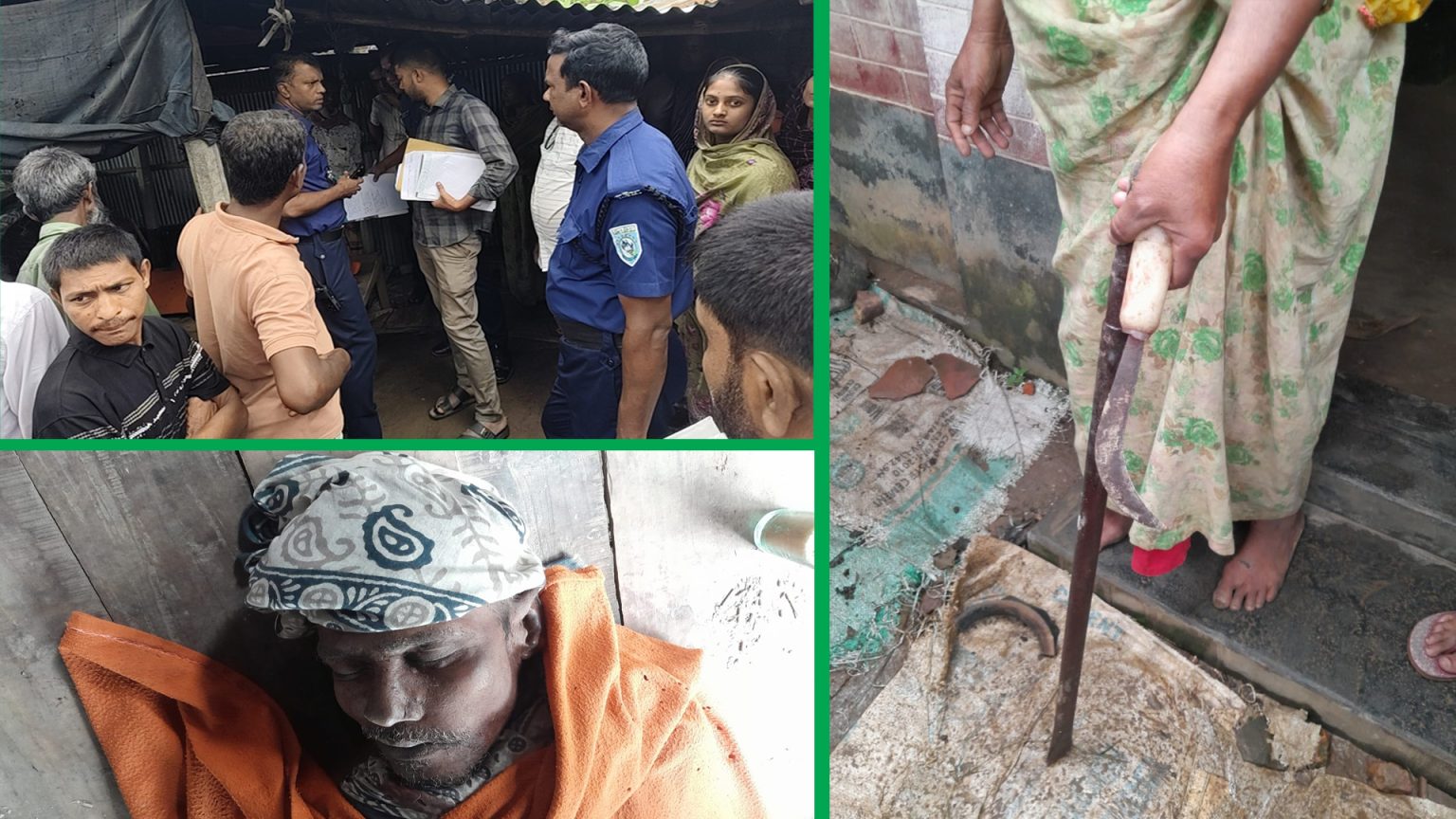 ঘোড়াঘাটে গলাকাটা মরদেহ উদ্ধার, রহস্য ঘিরে চাঞ্চল্য