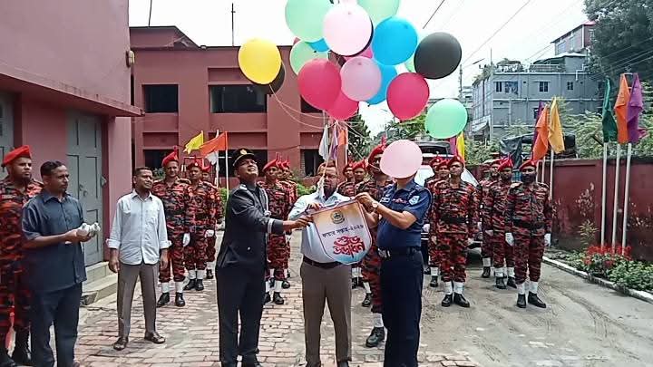 গাইবান্ধায় ফায়ার সপ্তাহ-২০২৬ এর শুভ উদ্বোধন