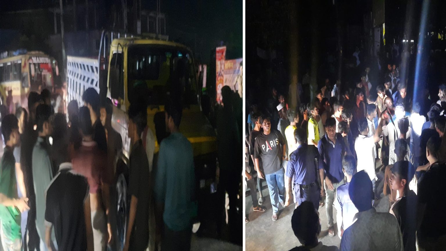 ঝিনাইদহে ২৮ ঘন্টা বিদ্যুৎহীন মহাসড়ক অবরোধ করে এলাকাবাসী, দীর্ঘ যানজটের সৃষ্টি