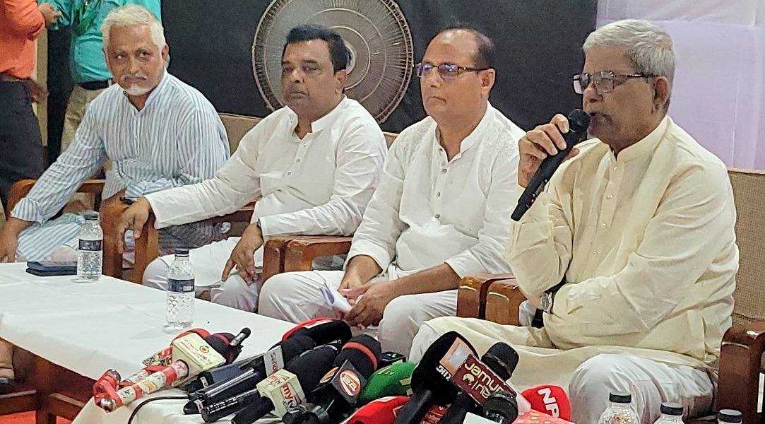 অধিকার রক্ষায় সাংবাদিকদের ঐক্যবদ্ধ থাকতে হবে : মির্জা ফখরুল