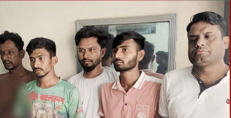 ঝিকরগাছার কীর্তিপুরের আবু হুরাইরা মিম হত্যার ঘটনায় পাঁচজন আসামি আটক