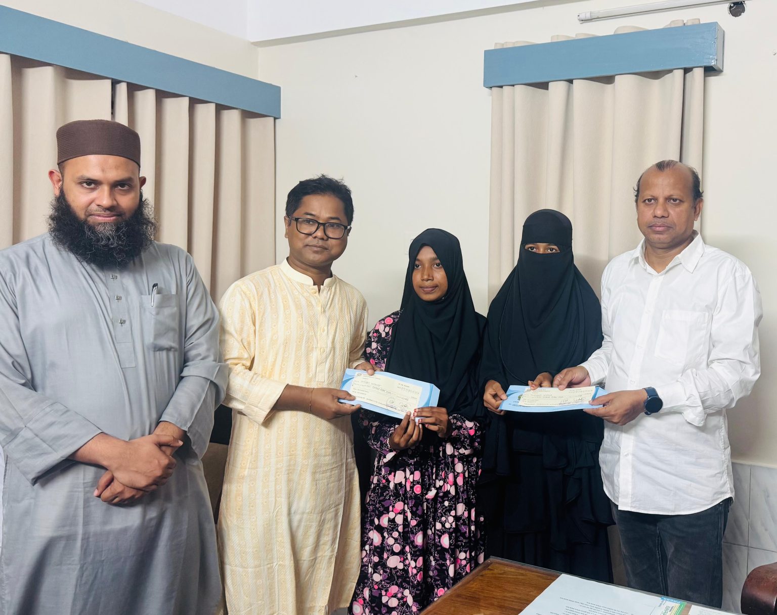 স্বপ্নপূরণে সহযোগিতার হাত বাড়ালেন প্রশাসক এবি এম মামুনুর রশিদ পলাশ