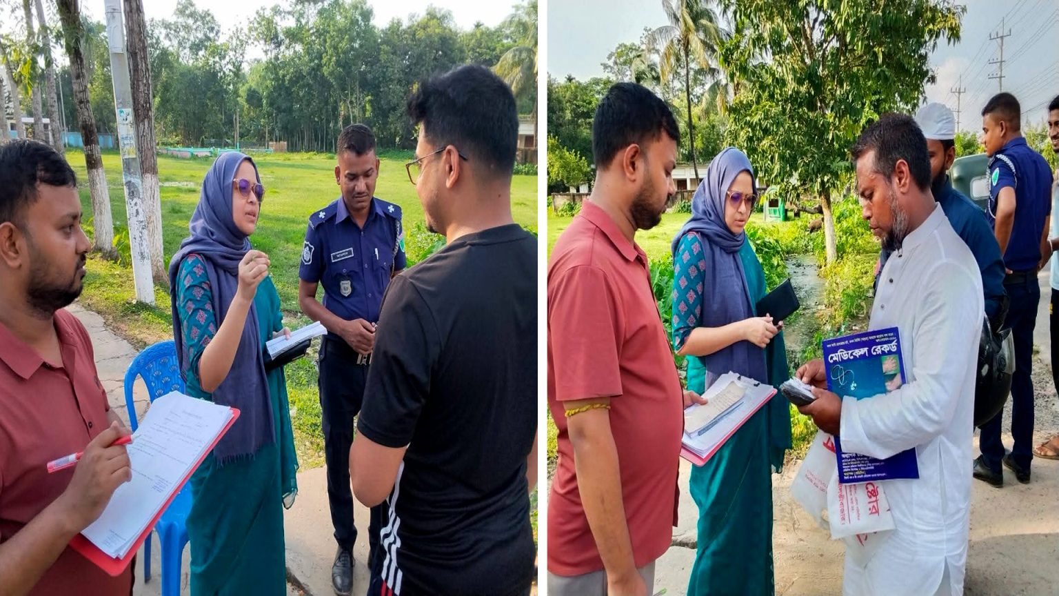 কুলাউড়ায় মোবাইল কোর্ট: ৮ মামলায় ১০ হাজার ৫০০ টাকা জরিমানা