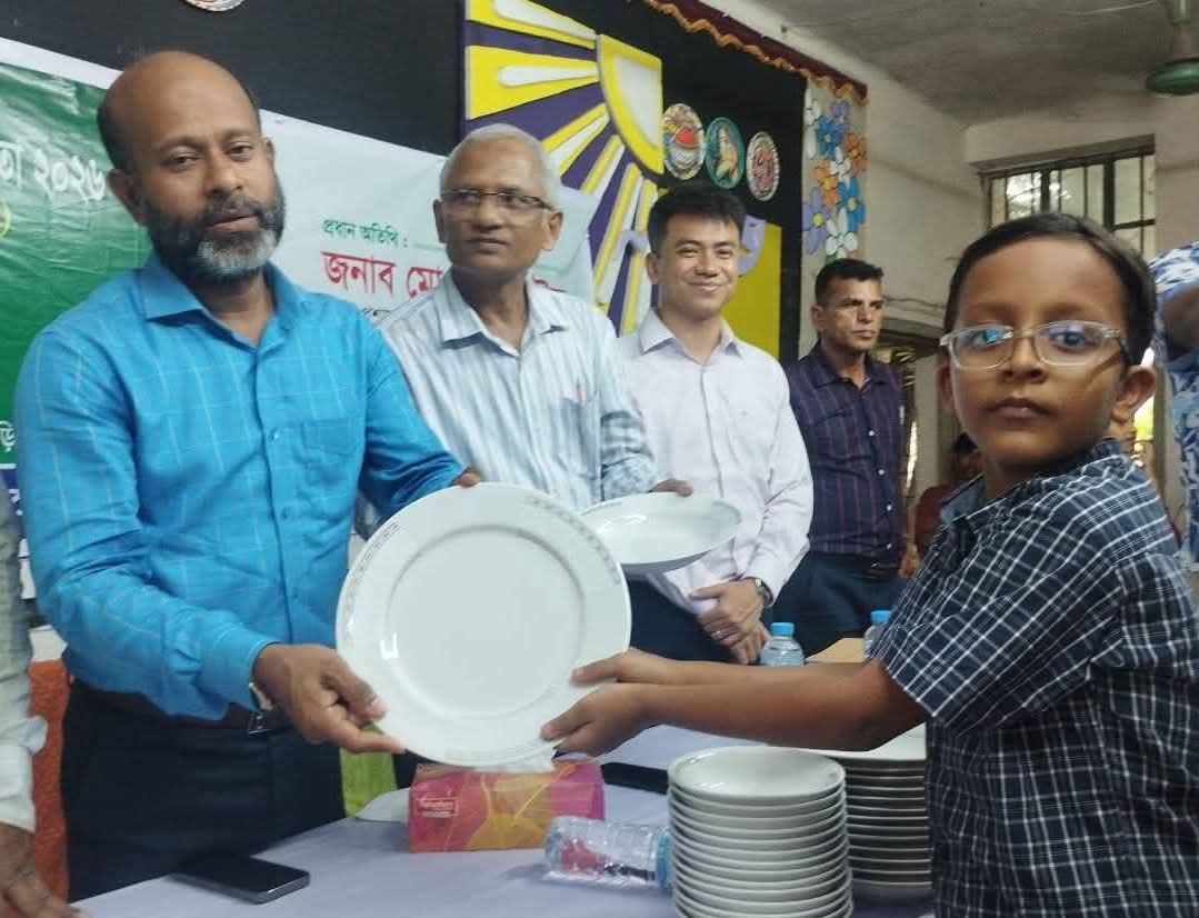 ব্রাহ্মণবাড়িয়া জেলা পর্যায়ে গল্প বলায় প্রথম নবীনগরের আয়ান